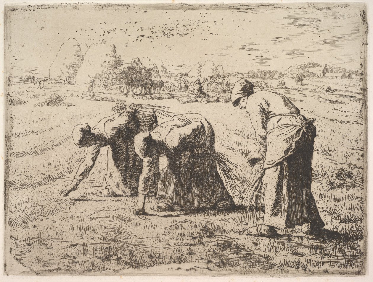 The Gleaners by Jean-Francois Millet