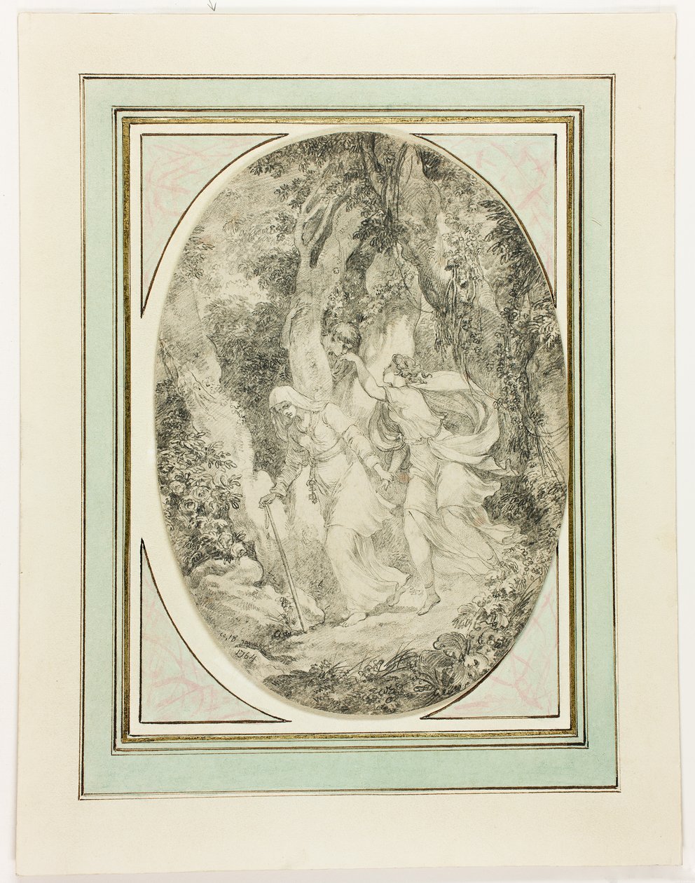 Allegory-Ingenius Love by Jean-Honore Fragonard