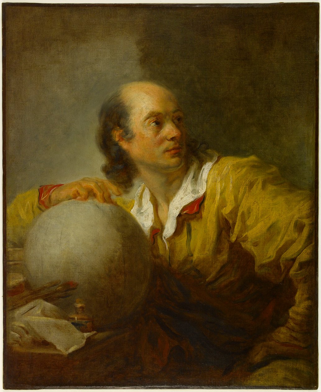 Jérôme de La Lande (1732-1807) by Jean-Honore Fragonard