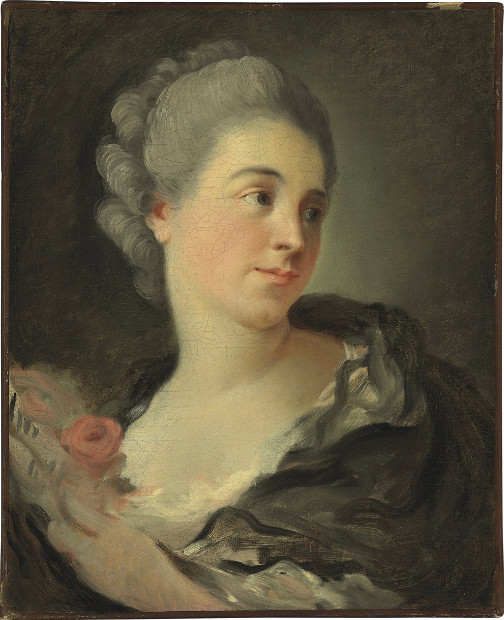 Portrait of Marie-Therese Colombe by Jean-Honore Fragonard