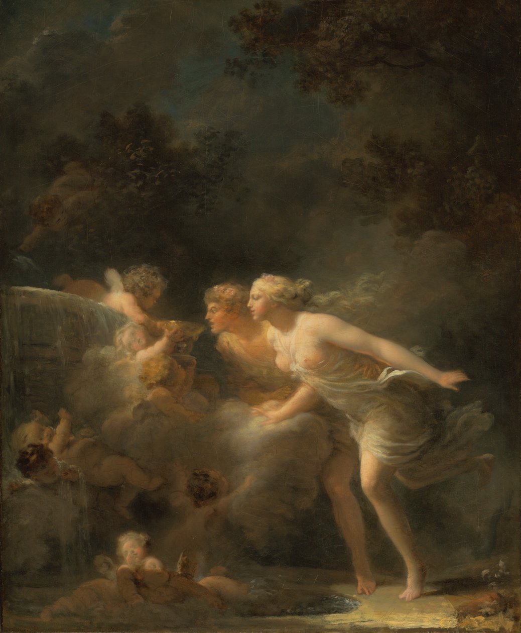 The Fountain of Love by Jean-Honore Fragonard