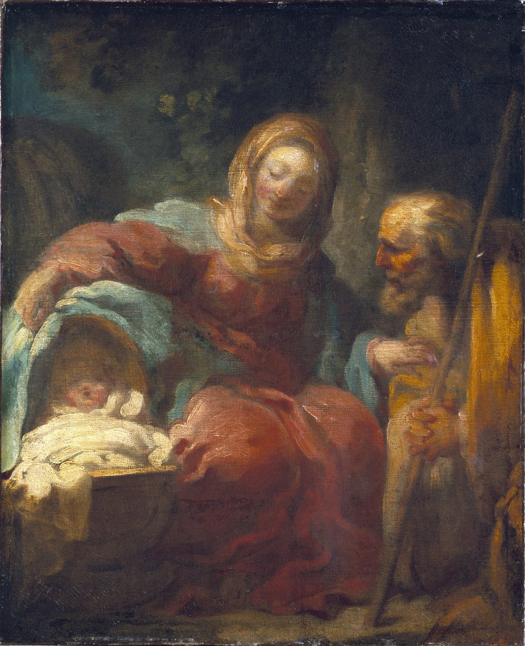 The Rest on the Flight into Egypt by Jean-Honore Fragonard