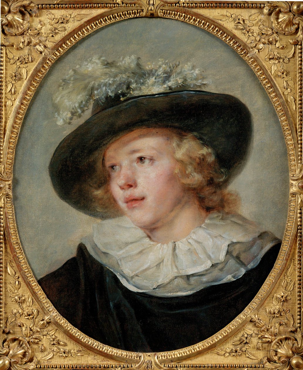Portrait of a Young Man by Jean-Honore Fragonard
