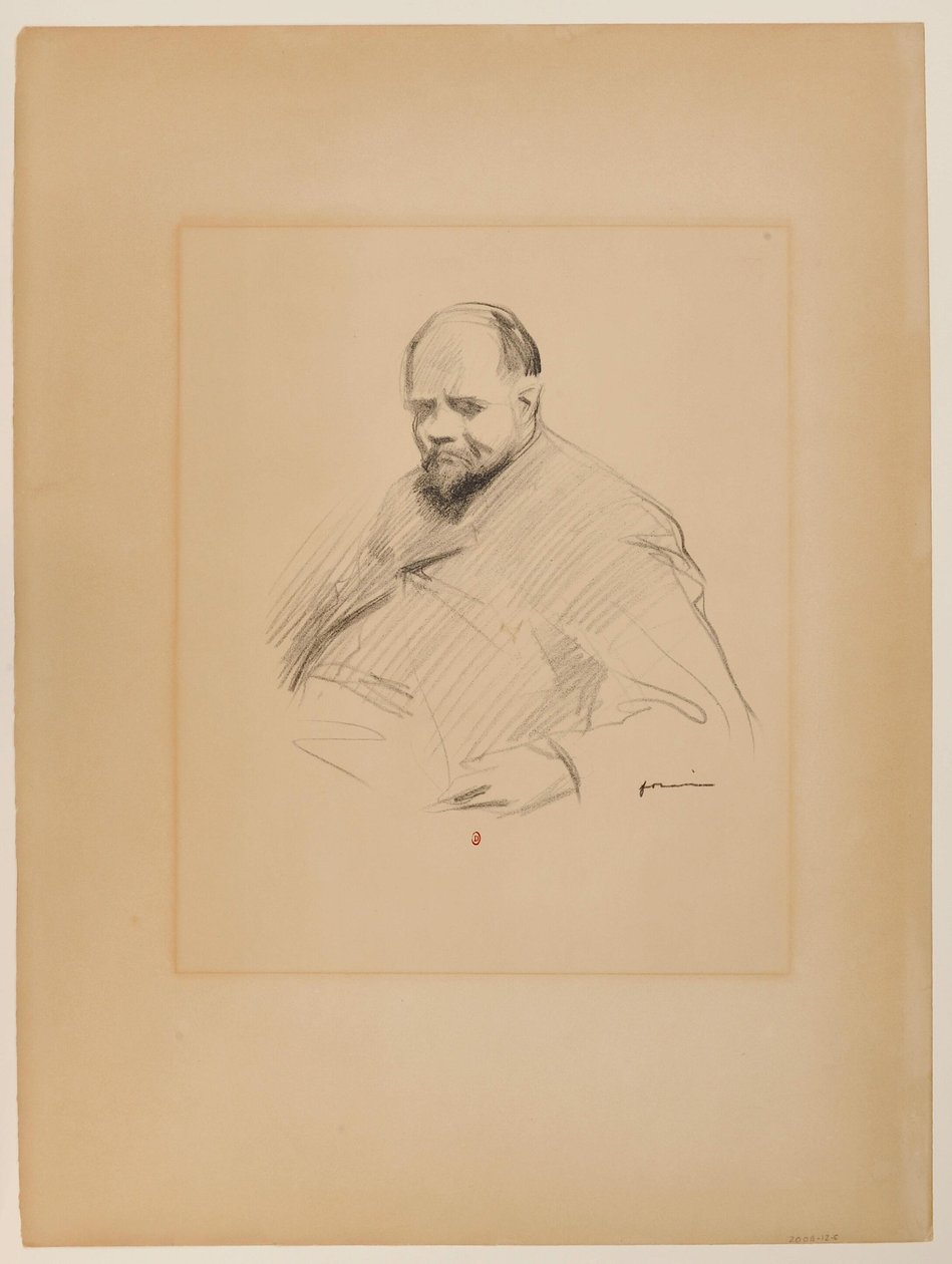 Ambroise Vollard by Jean-Louis Forain