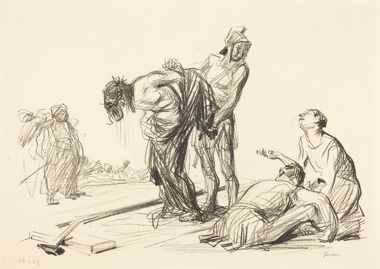 Christ Stripped of His Clothes by Jean-Louis Forain