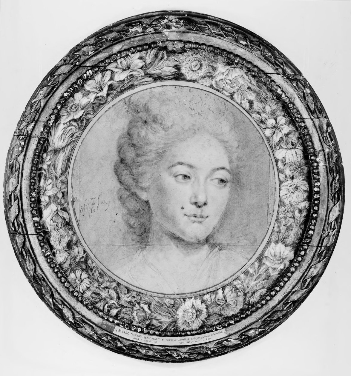 Portrait of Gabrielle de Rochefort, Countess de Montillet by Jean-Marc Nattier