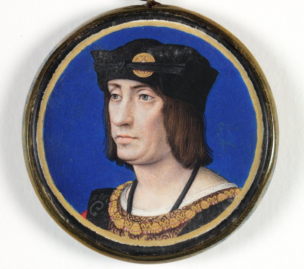 King Louis XII of France by Jean (attr.to) Perreal
