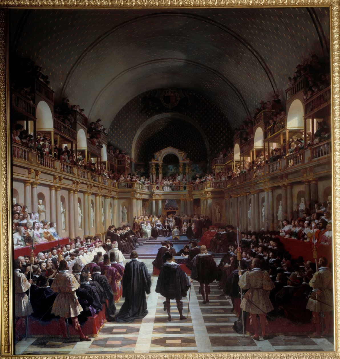 The General States of Paris 27 October 1614 by Jean Alaux
