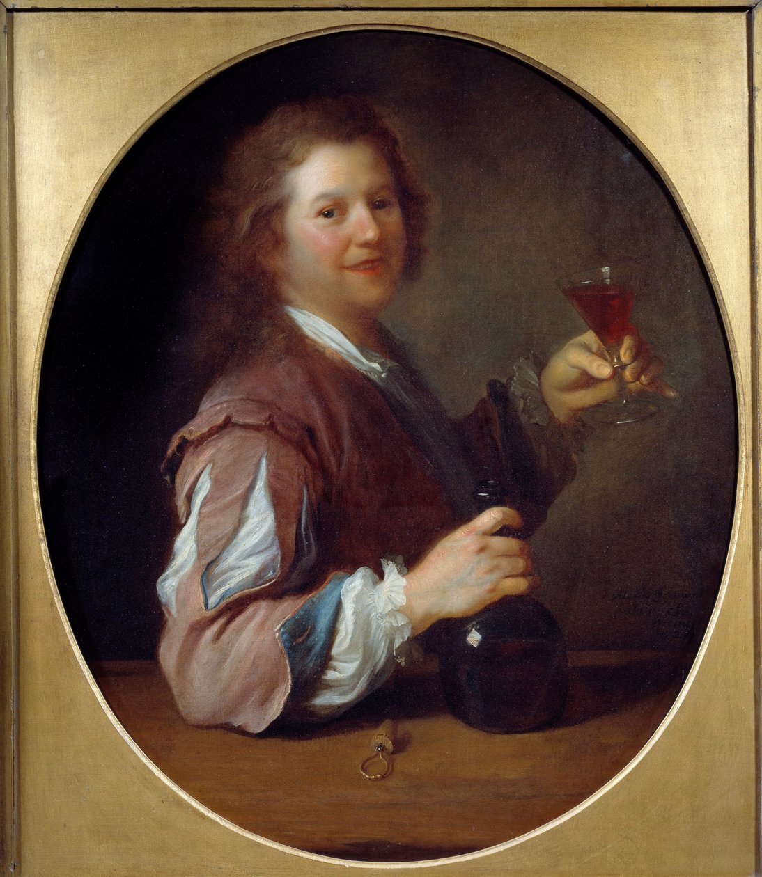 Portrait of the Artist as a Drinker by Jean-Alexis Grimou