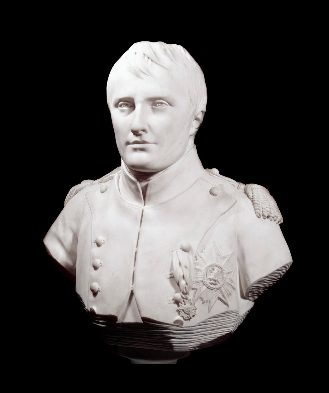 Bust of Emperor Napoleon I by Jean Antoine Houdon