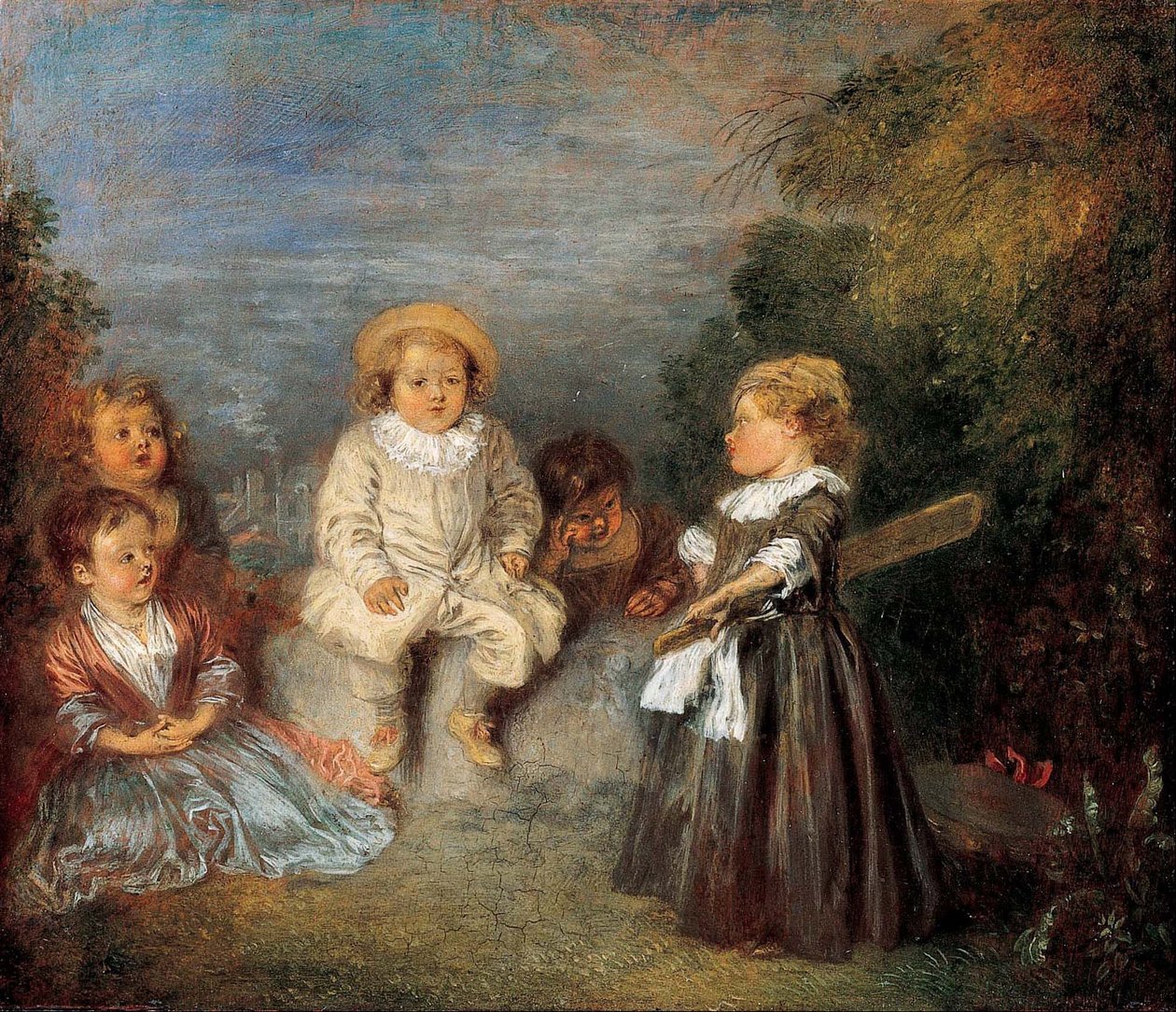 Happy Age! Golden Age by Jean Antoine Watteau