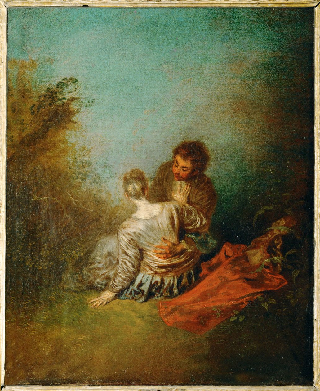 The False Step by Jean Antoine Watteau