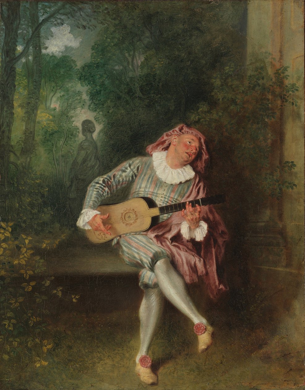 Mezzetin by Jean-Antoine Watteau