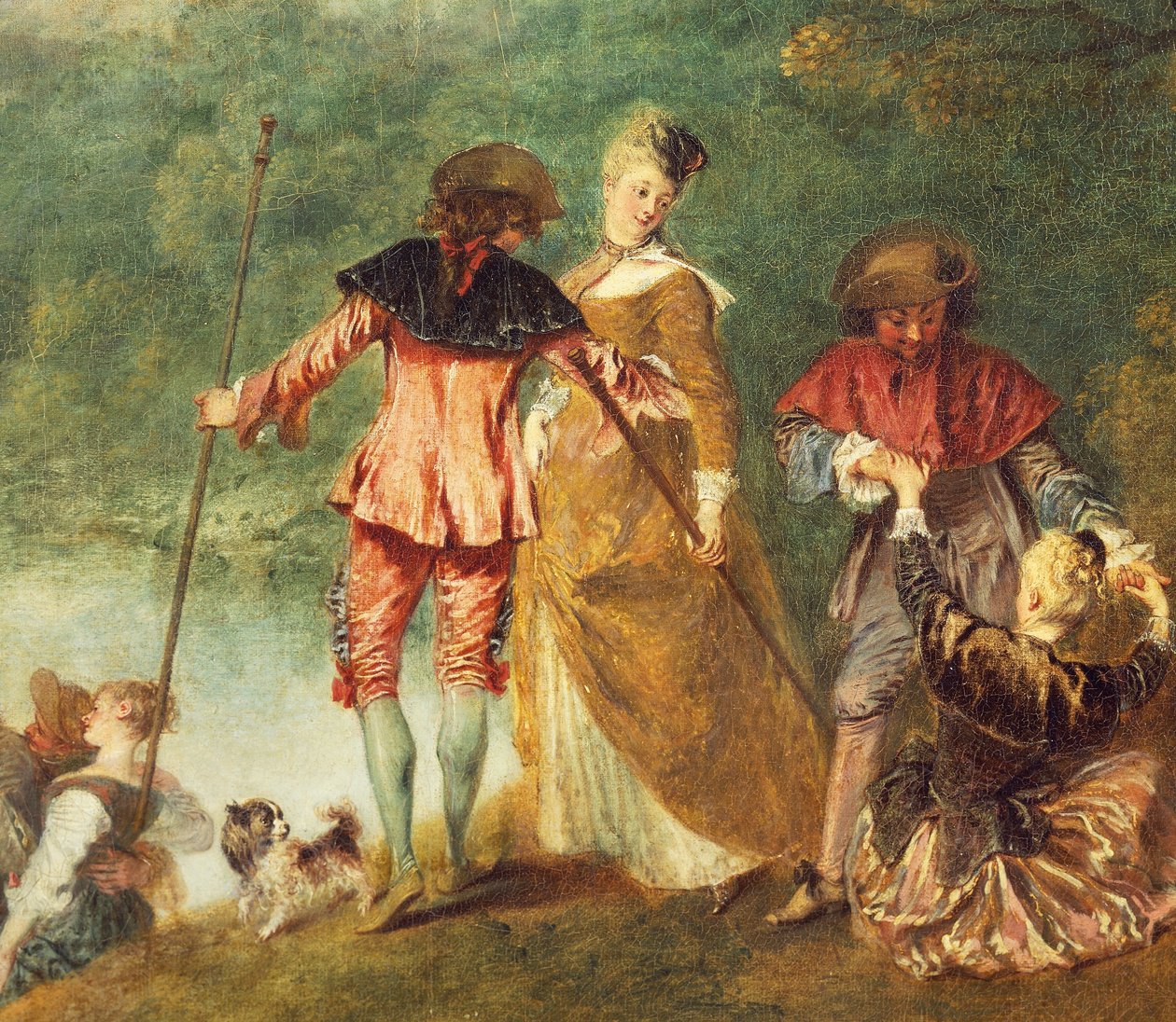 Pilgrimage to the Isle of Cythera by Jean-Antoine Watteau