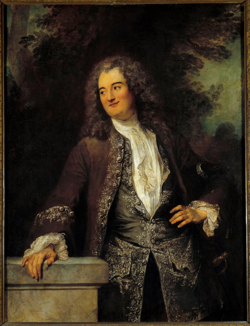 Portrait of a Gentleman by Jean Antoine Watteau