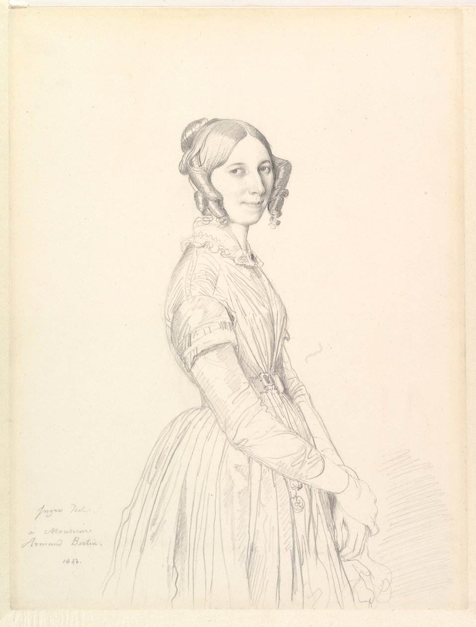 Madame Armand Bertin, née Marie-Anne-Cécile Dollfuss by Jean Auguste Dominique Ingres