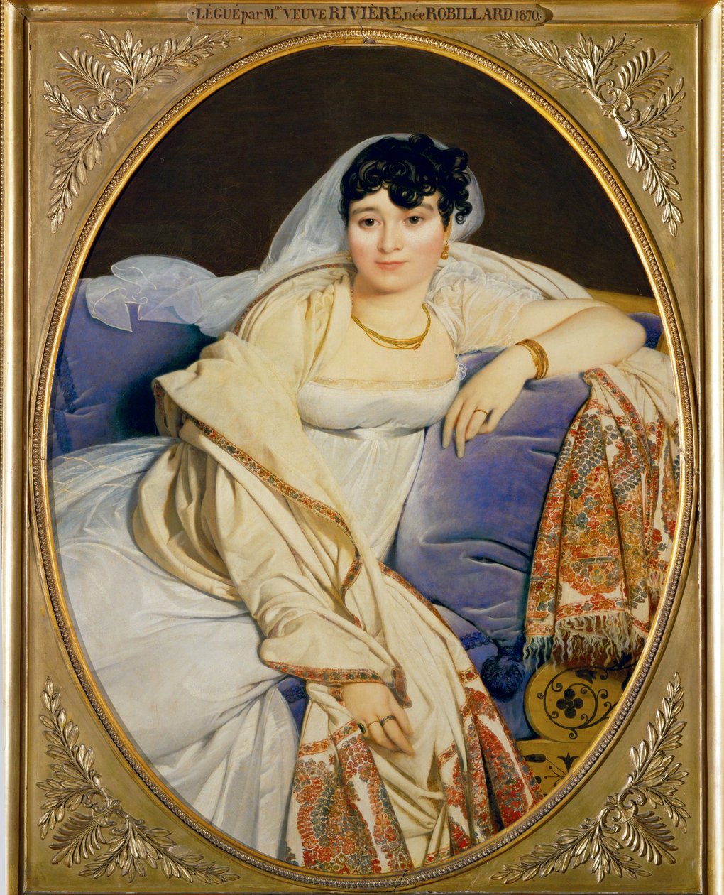 Mme. Riviere, born Marie Francoise Jacquette Bibiane Blot by Jean Auguste Dominique Ingres