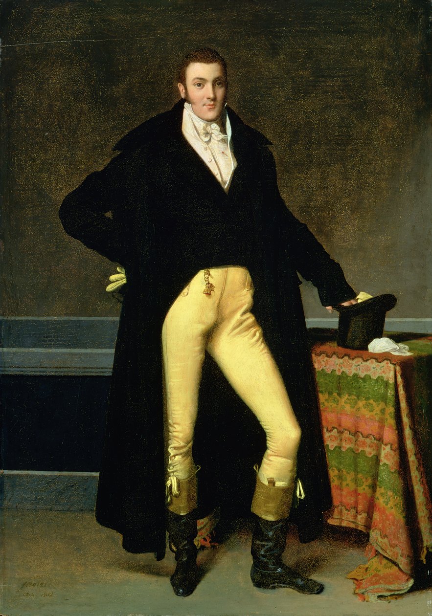 Portrait of Joseph-Antoine de Nogent by Jean Auguste Dominique Ingres