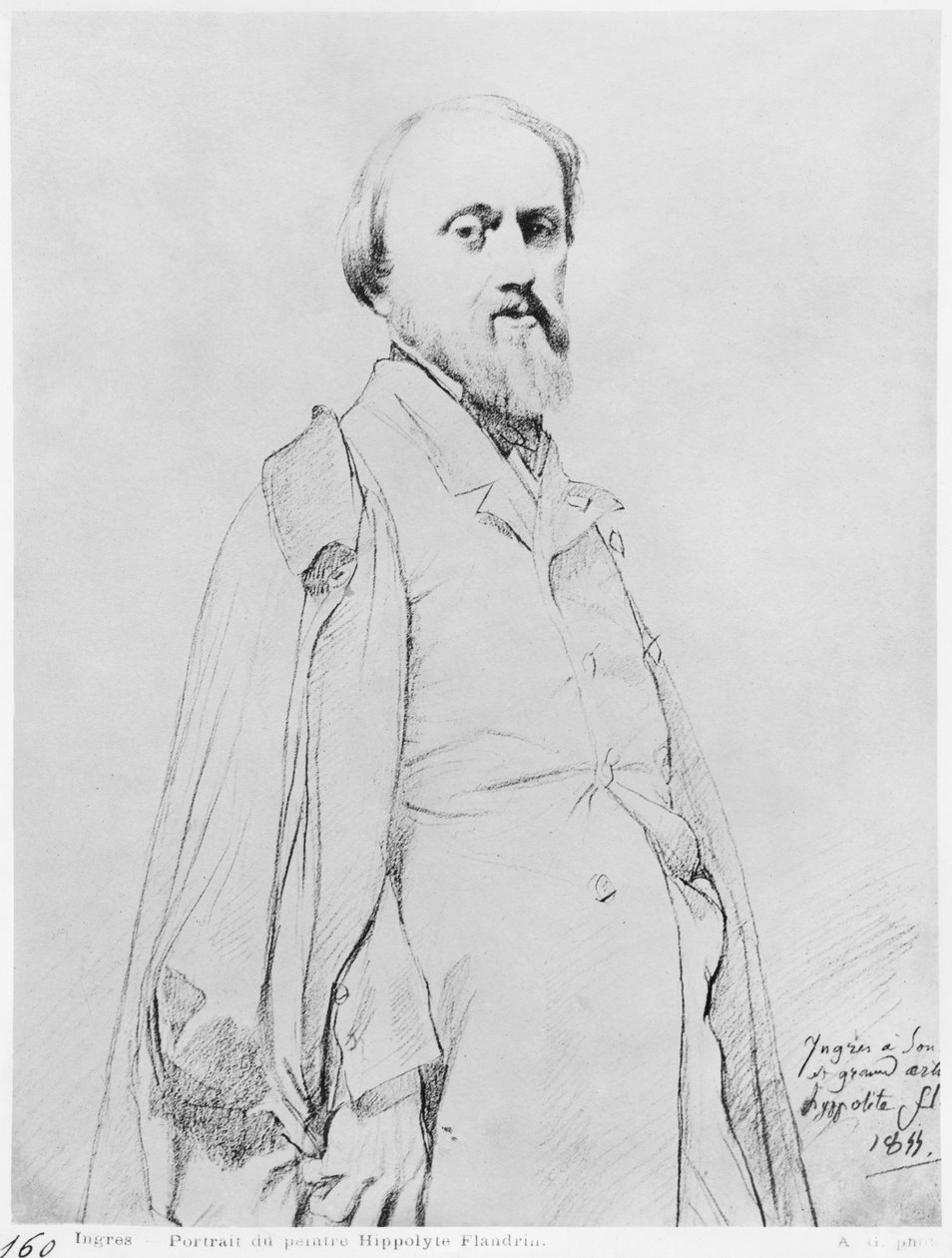Portrait of the Painter Hippolyte Flandrin