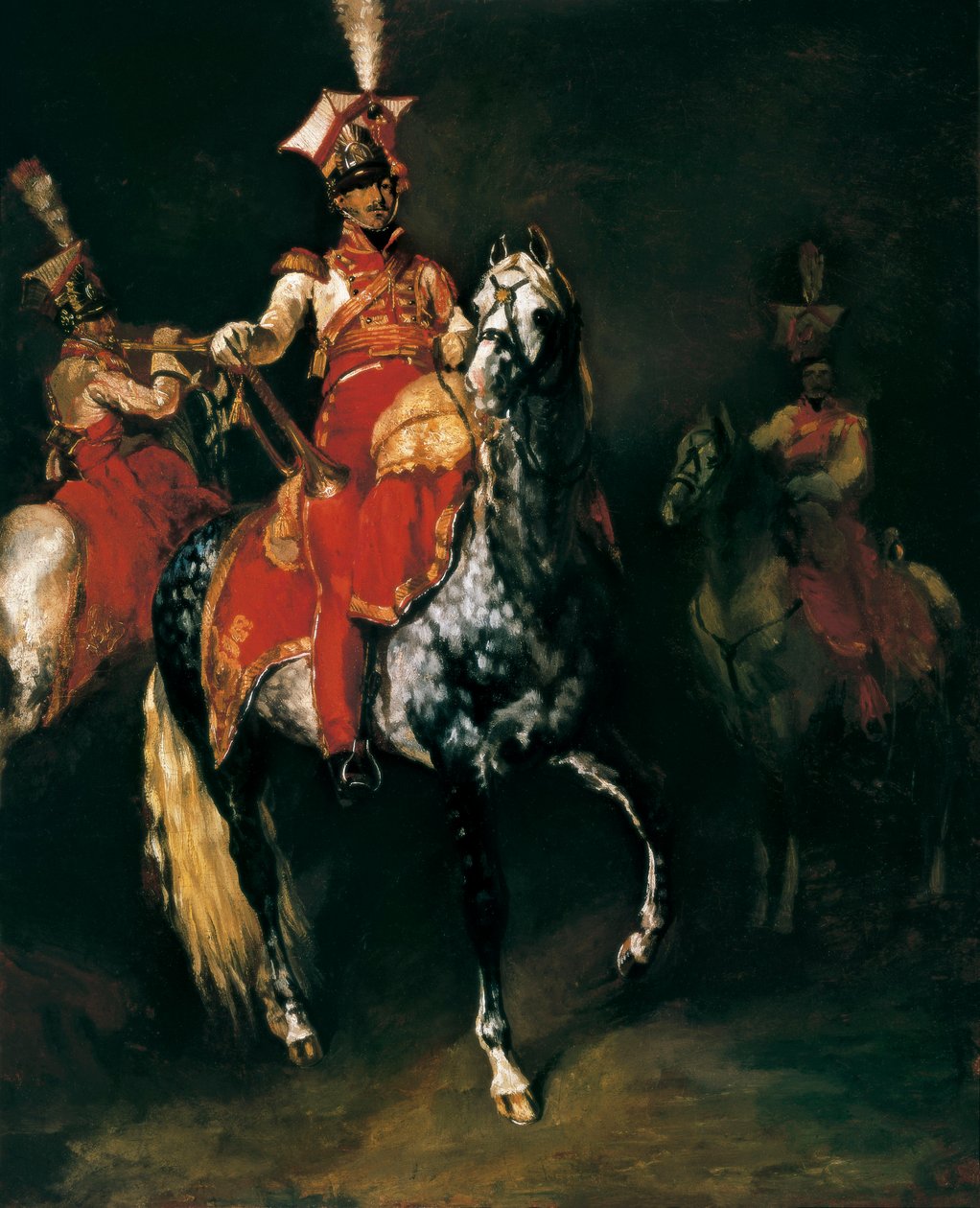Trumpeter on Horseback of Napoleon's Imperial Guard