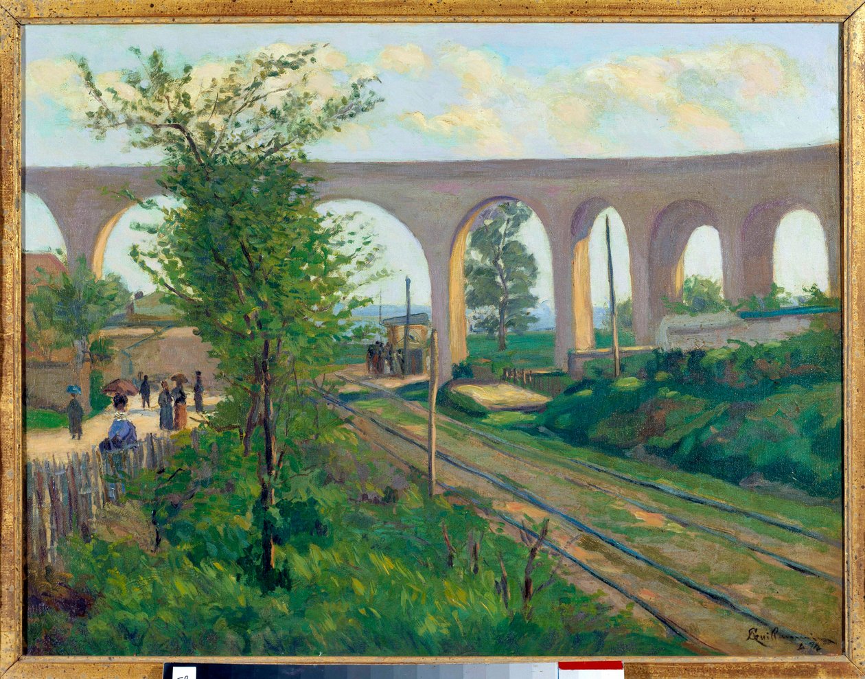 The Aqueduct at Arcueil, Railway Line of Sceaux