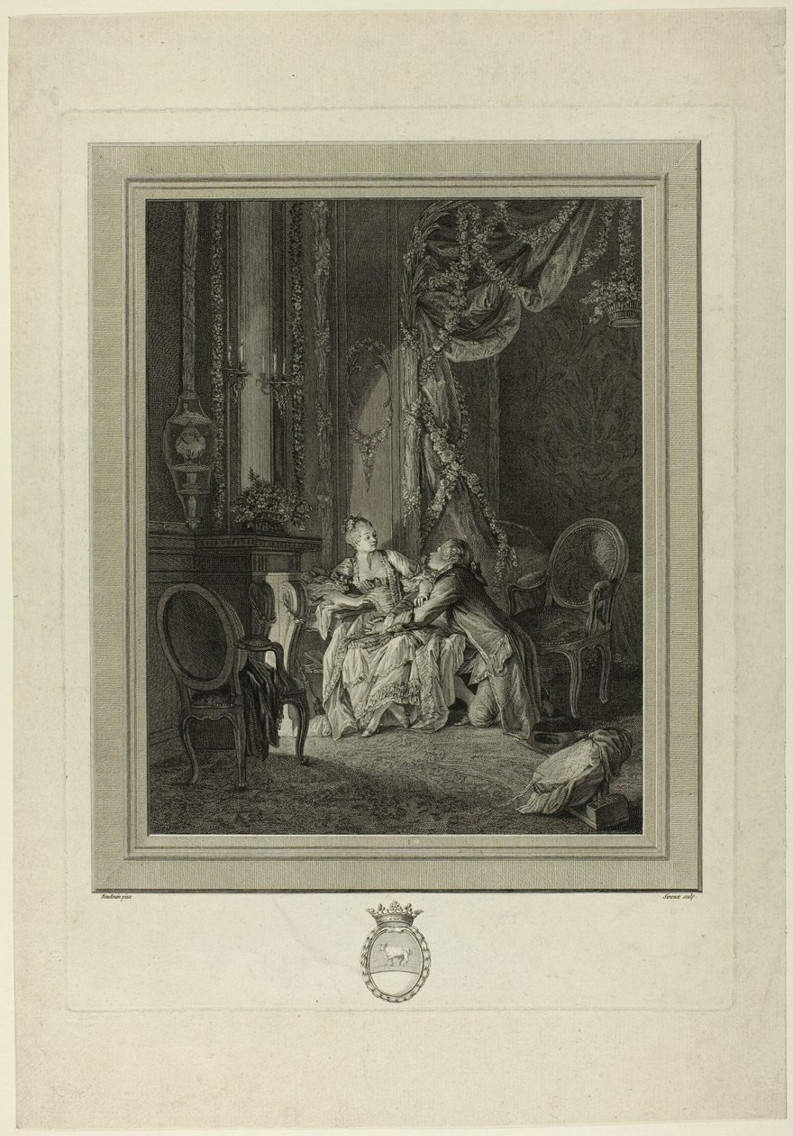The Danger of the Private Conversation by Jean Baptiste Blaise Simonet