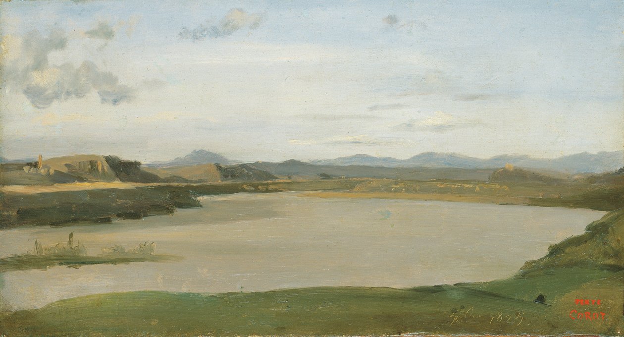 Acqua Acetosa by Jean Baptiste Camille Corot
