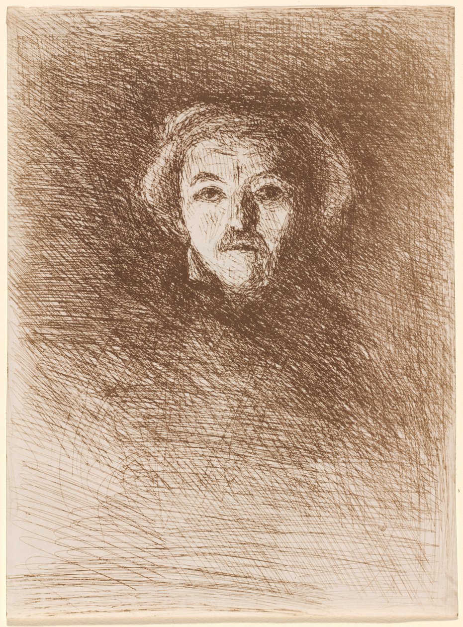 Self-Portrait Corot by Jean-Baptiste-Camille Corot