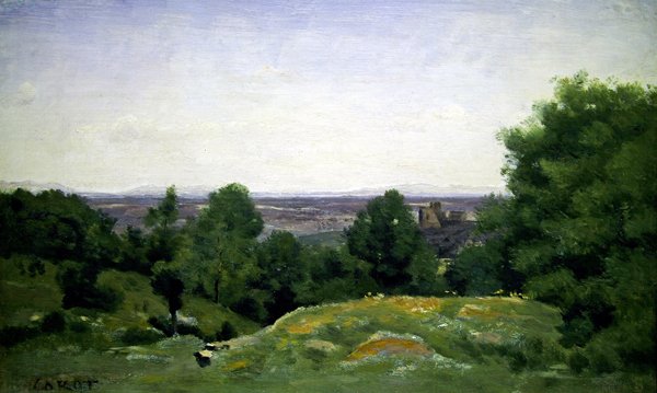 Souvenir of the Ardennes by Jean-Baptiste-Camille Corot