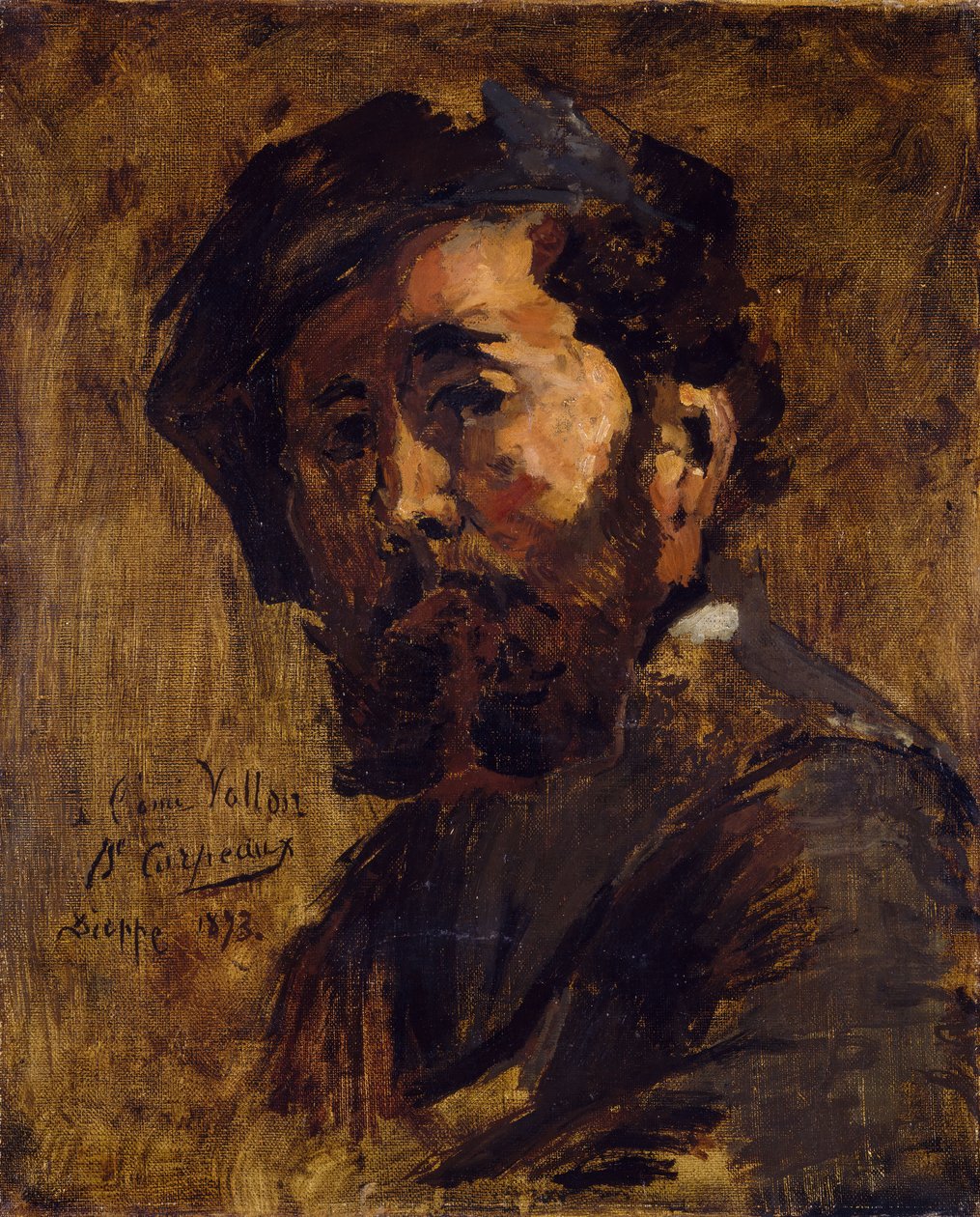 Portrait of Antoine Vollon by Jean Baptiste Carpeaux