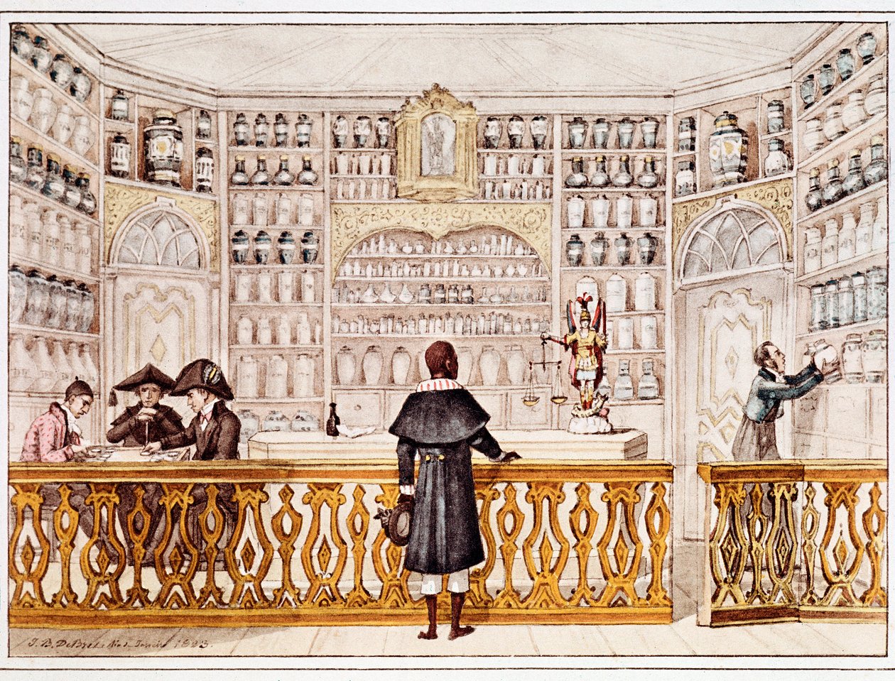 The apothecary by Jean Baptiste Debret