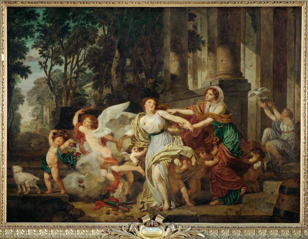 Innocence Swept Along by Love by Jean Baptiste Greuze