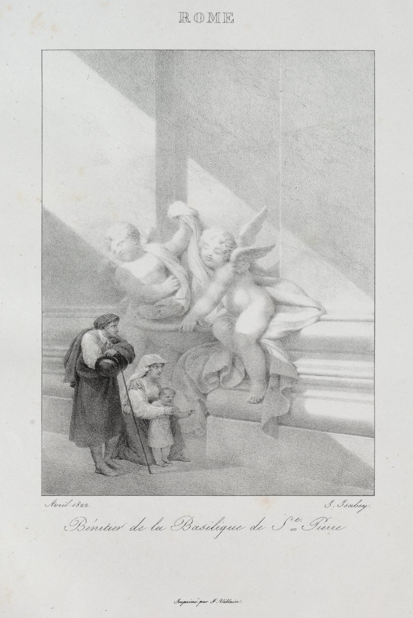 Voyage to Italy in 1822 by Jean-Baptiste Isabey