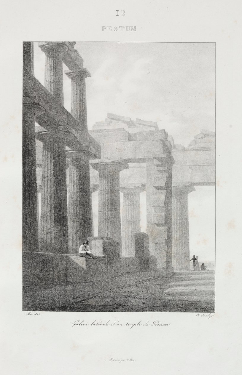 Voyage to Italy in 1822 by Jean-Baptiste Isabey