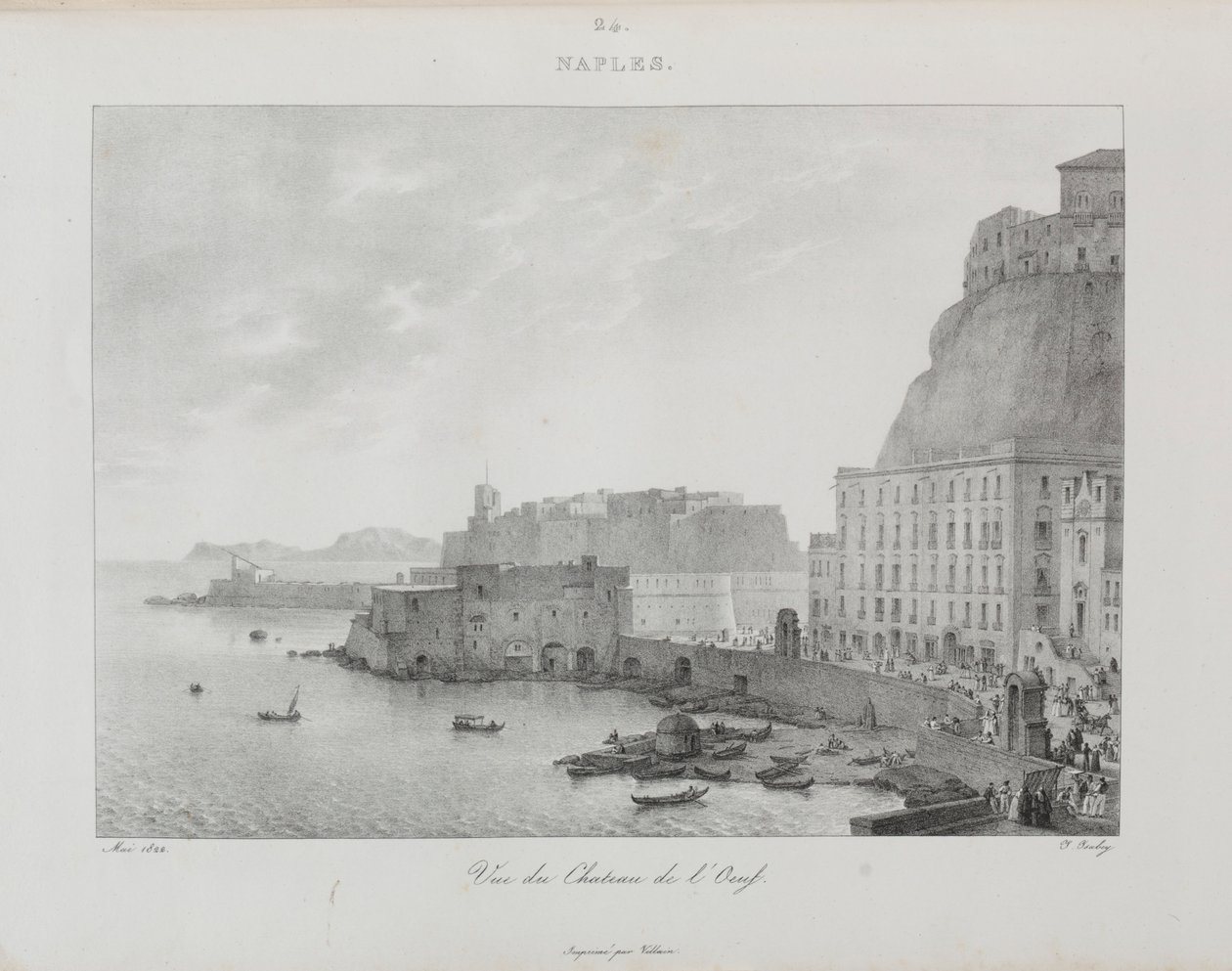 Voyage en Italie en 1822 by Jean Baptiste Isabey