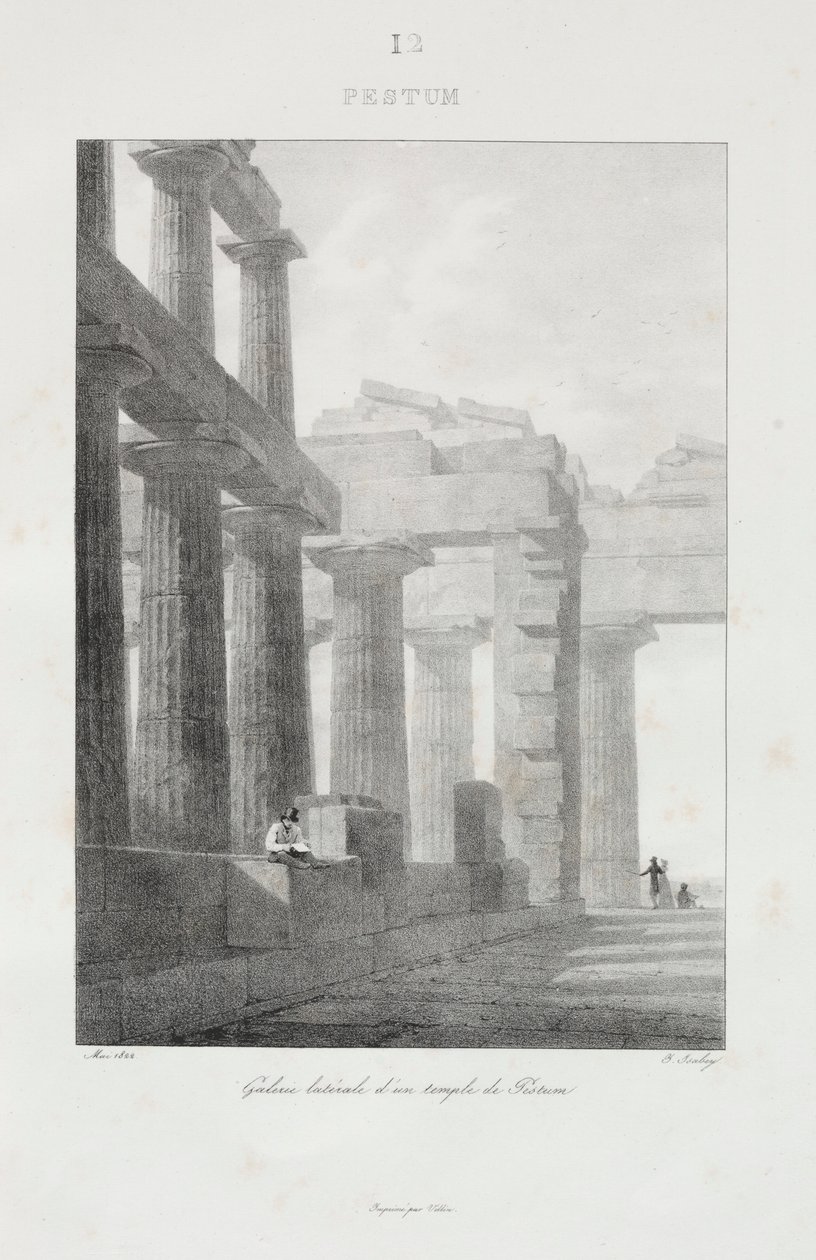 Voyage en Italie en 1822 by Jean-Baptiste Isabey