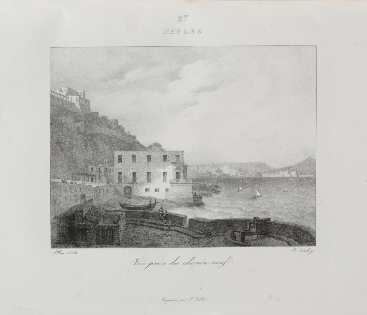 Voyage en Italie en 1822, 1833 by Jean Baptiste Isabey