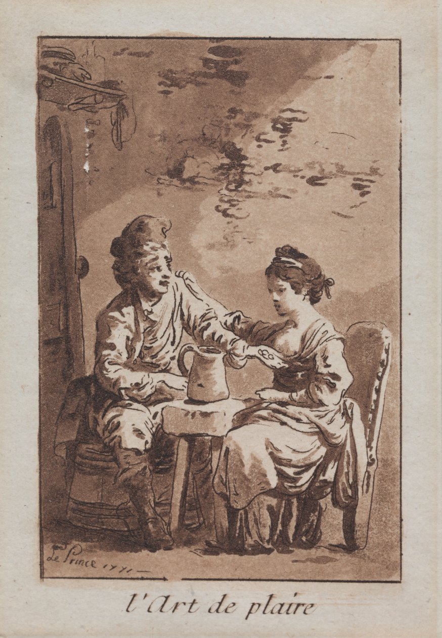 The Art of Pleasing by Jean-Baptiste Le Prince