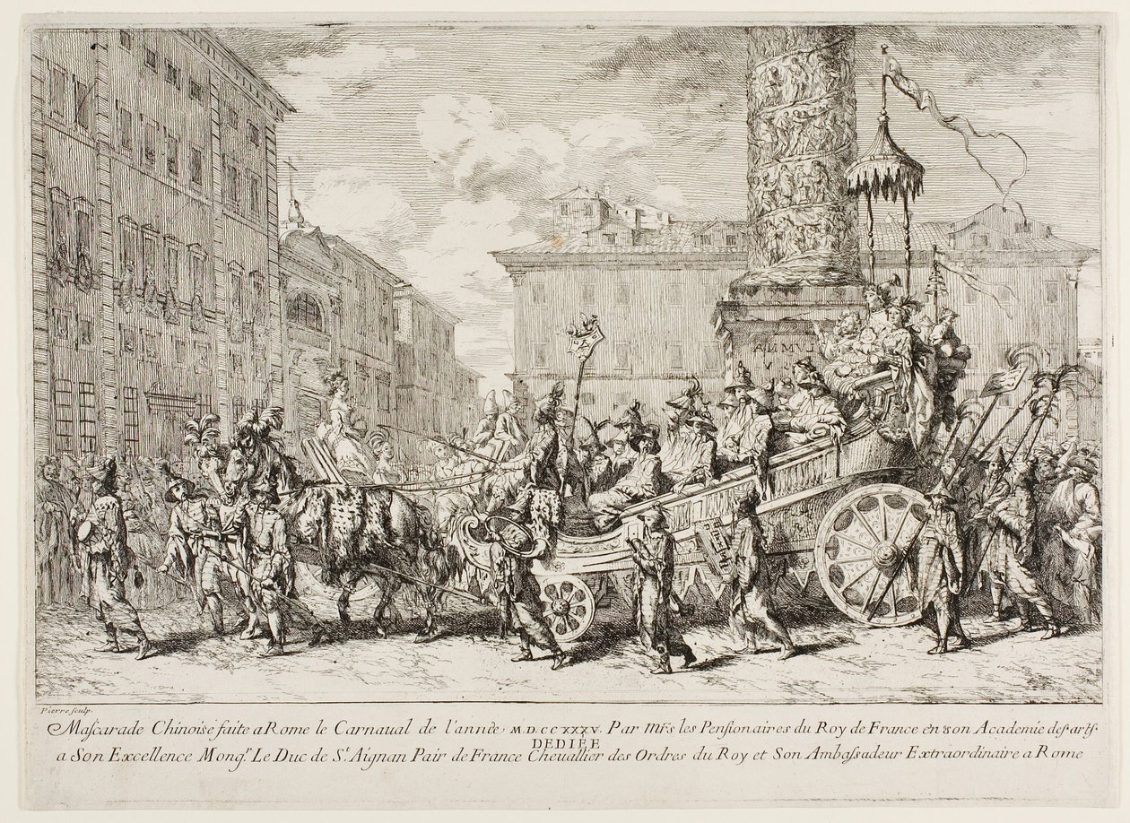 The Chinese Mascarade by Jean Baptiste Marie Pierre