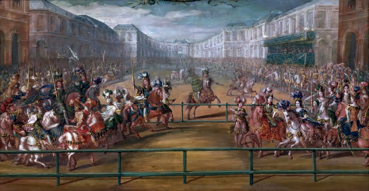 The Pompous Carousel of the Gallant Amazons of the Four Parts of the World by Jean-Baptiste Martin