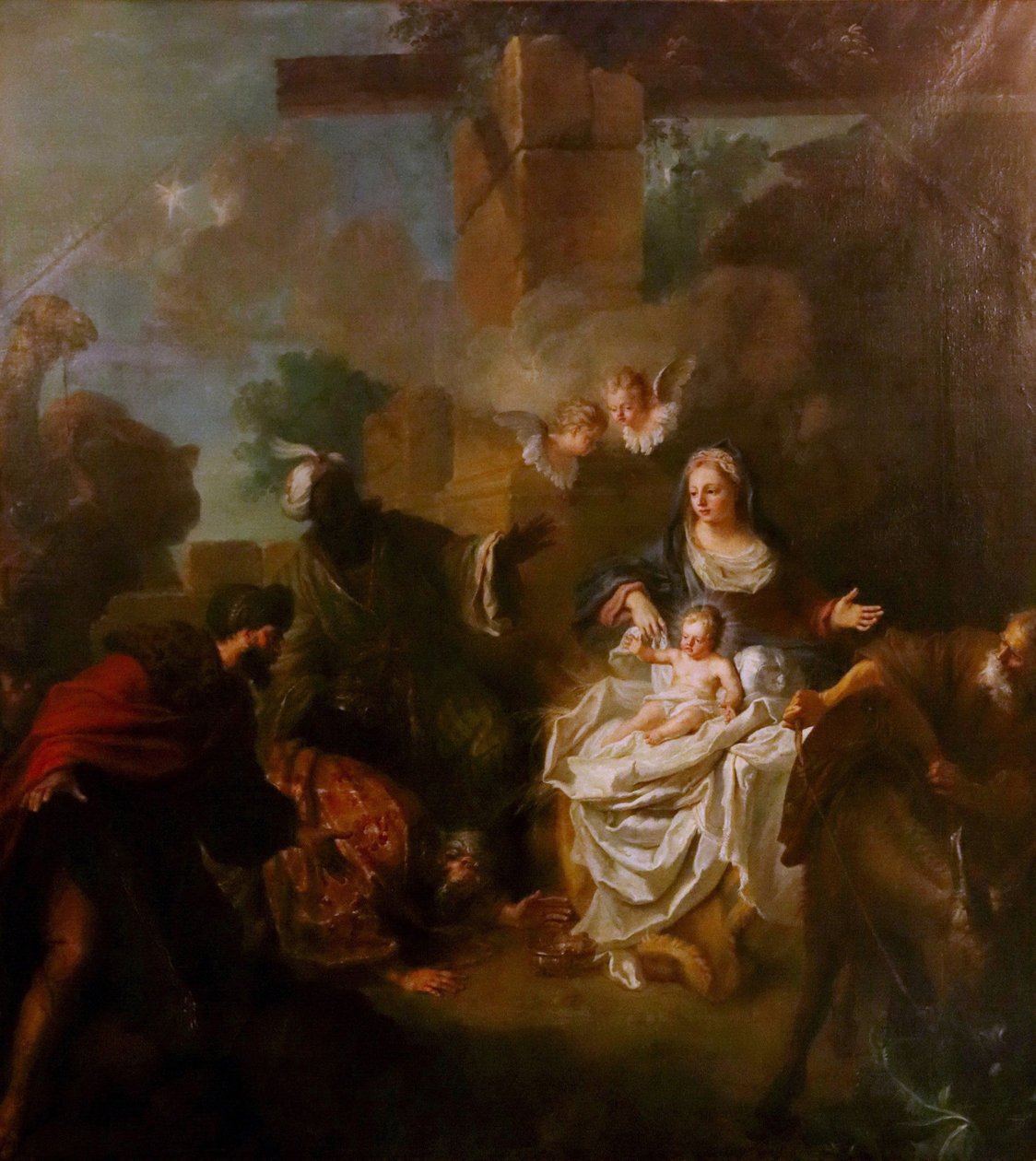 The Adoration of the Magi by Jean Baptiste Oudry