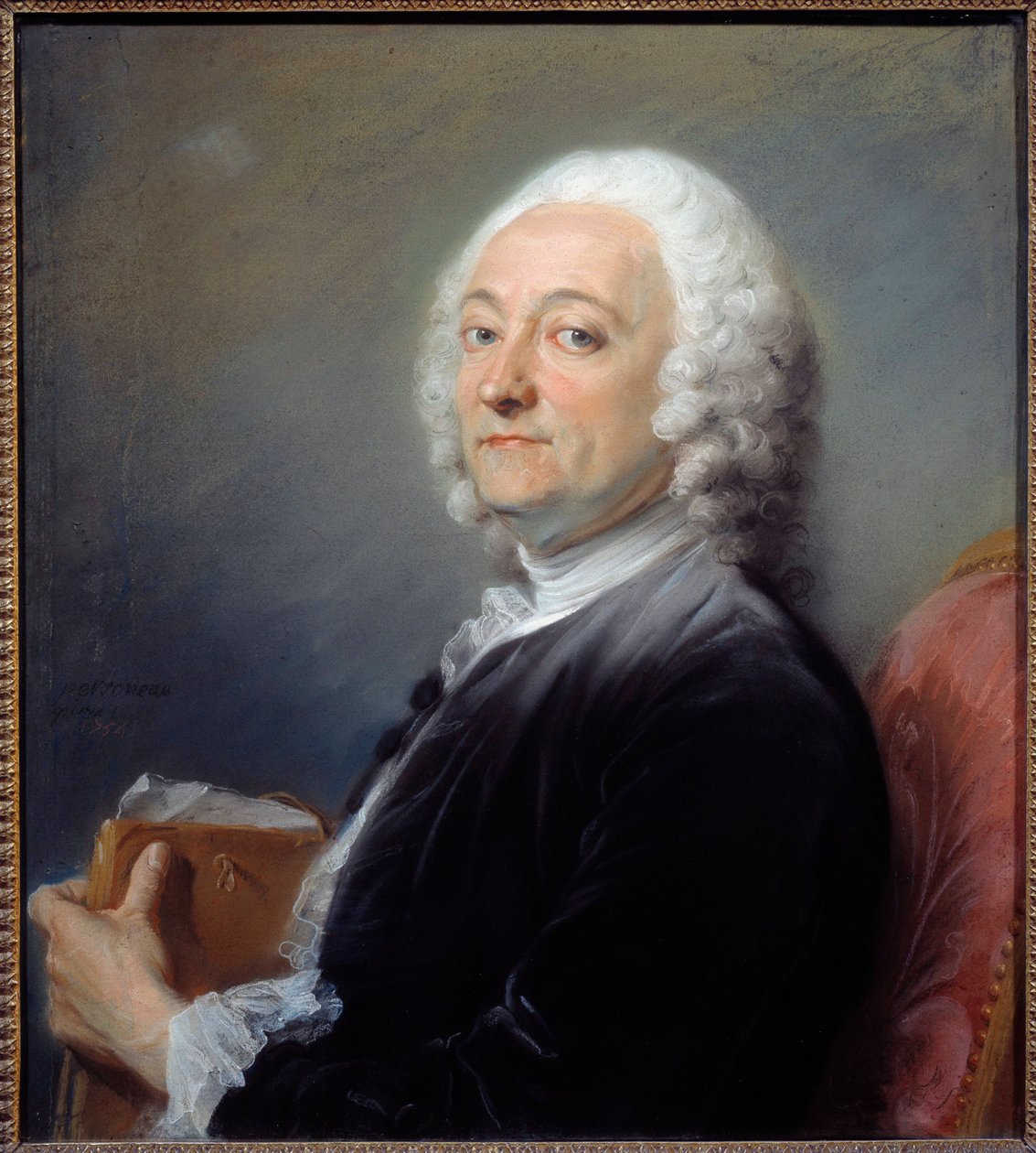 Portrait of the Painter Hubert Drouais by Jean-Baptiste Perronneau