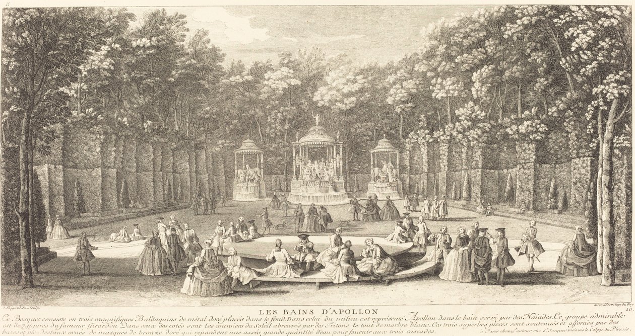 The Baths of Apollo by Jean Baptiste Rigaud