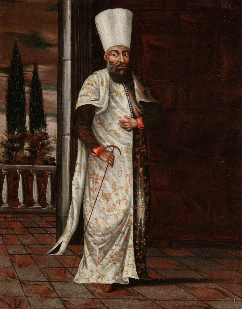 The Chaous Bachi by Jean Baptiste Vanmour (workshop of)