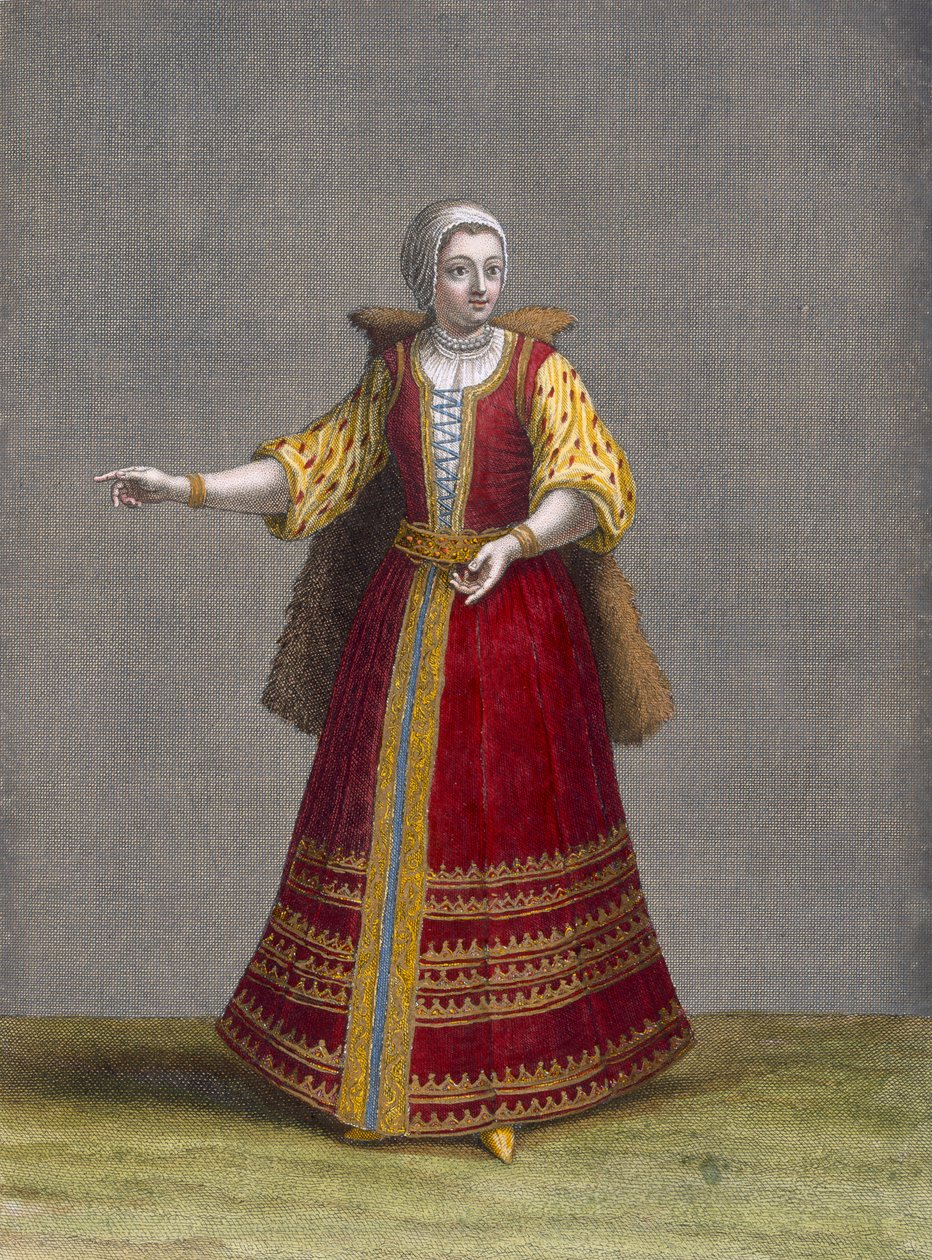 A Hungarian Woman, plate 77 from 