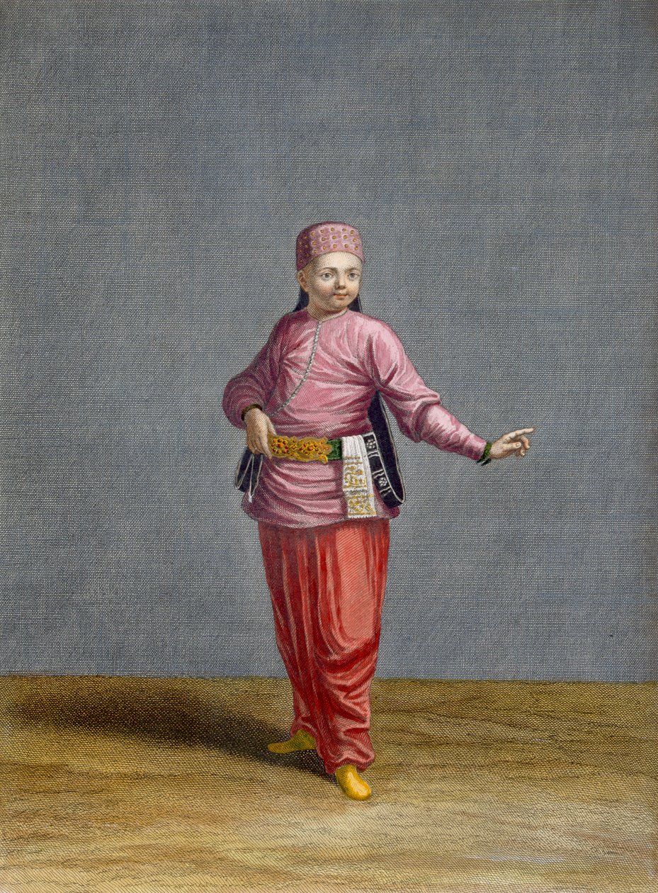 A Turkish boy, plate 44 from 