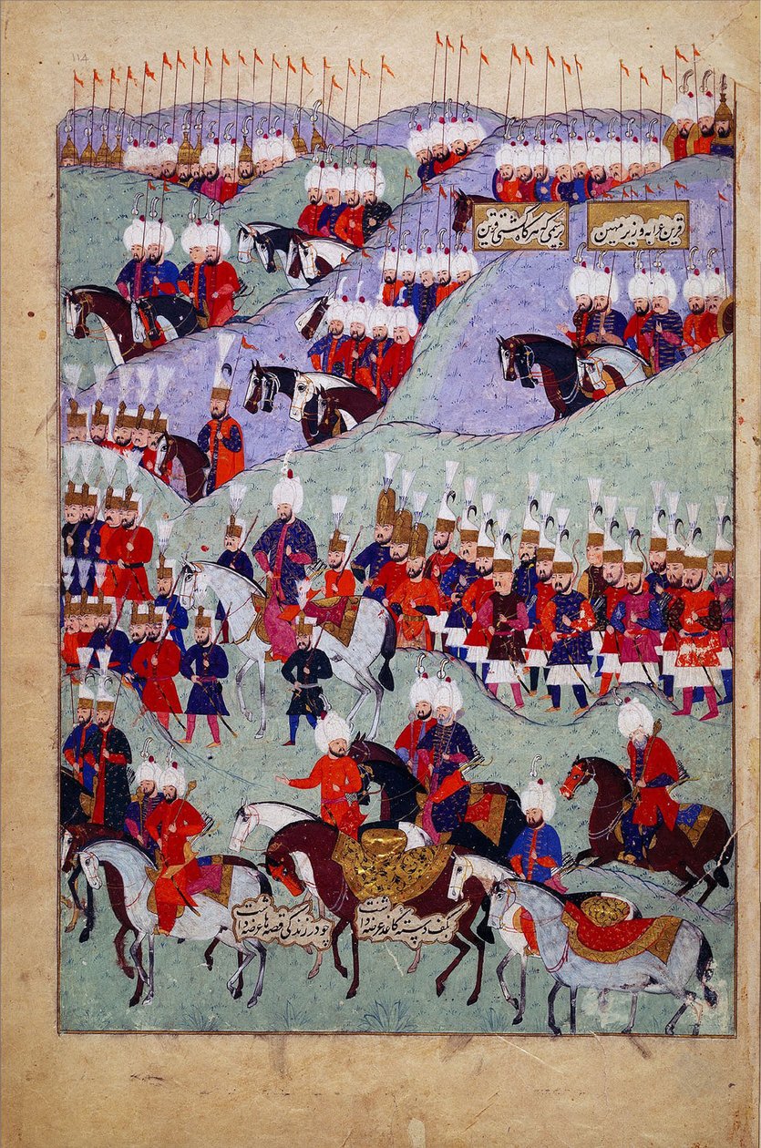 Funeral of Sultan Suleyman the Magnificent, History of Sultan Suleyman, Istanbul, Turkey by Jean Baptiste Vanmour