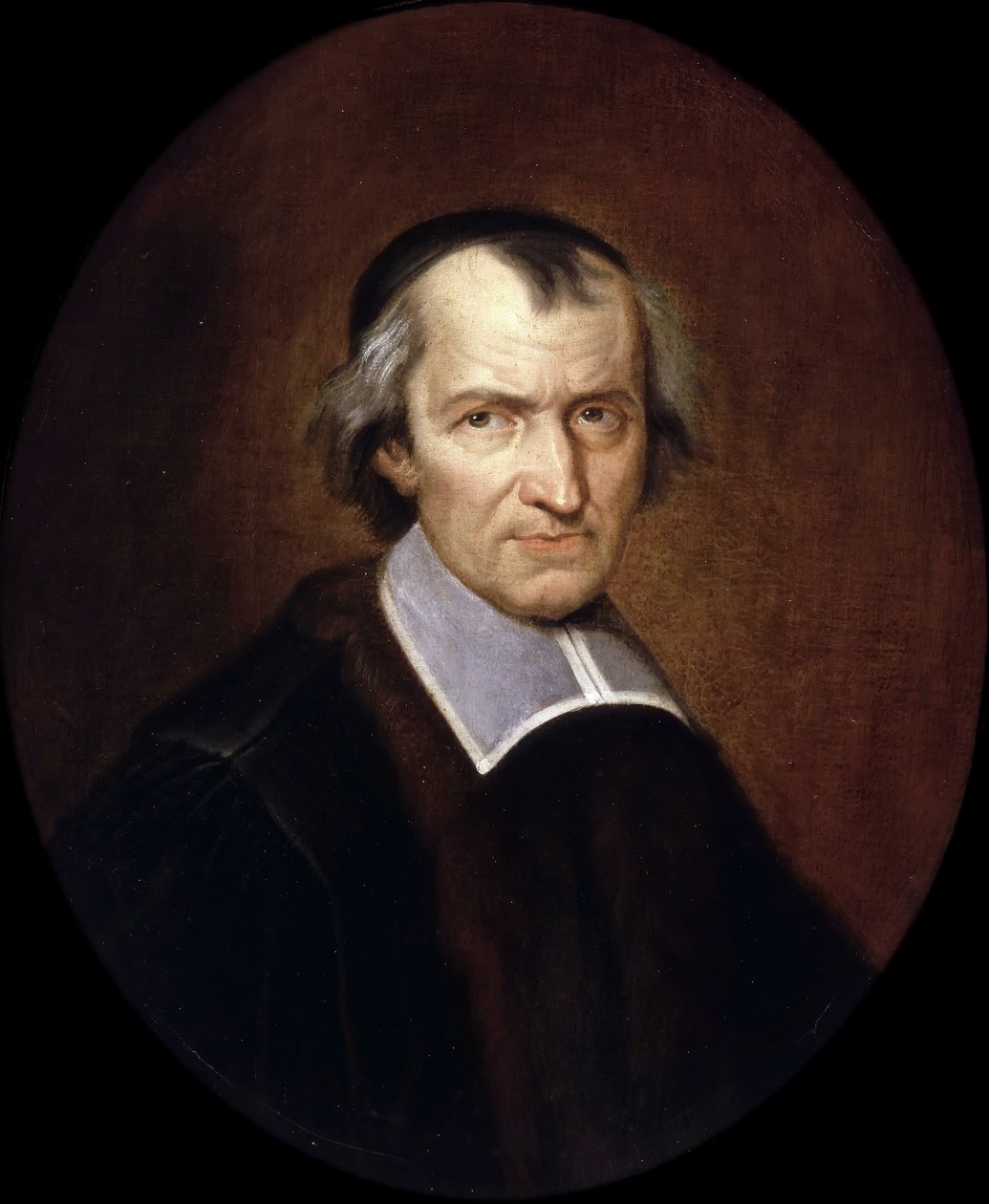 Portrait of Antoine Arnauld by Jean Baptiste de Champaigne