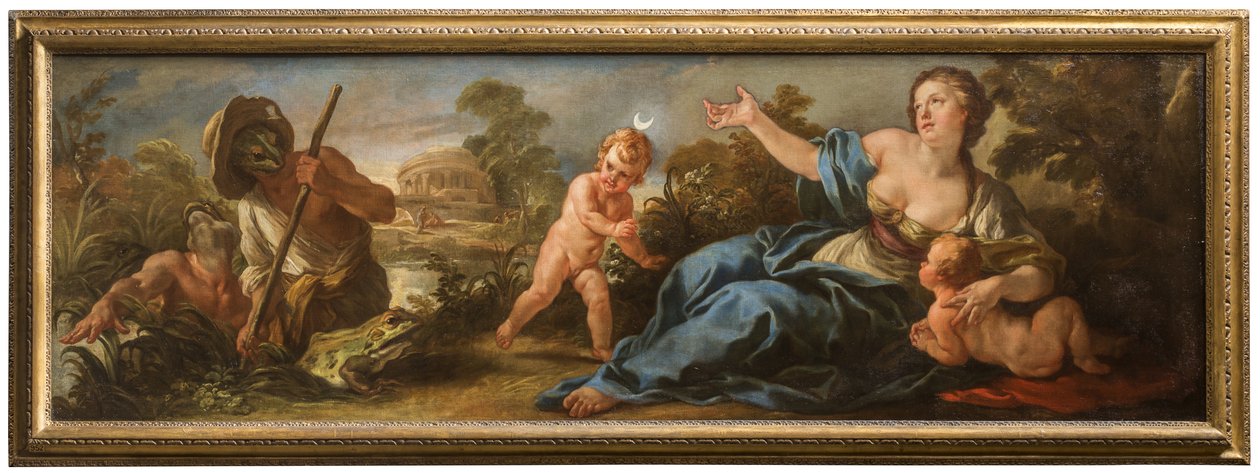 Latona and the Lycian Fishermen by Jean Baptiste van Loo