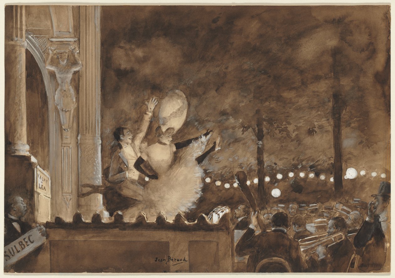 Valmy and Léa, c. 1885-1895 by Jean Beraud